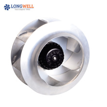 250mm AC 115V 230V Aluminum backward centrifugal fans high pressure